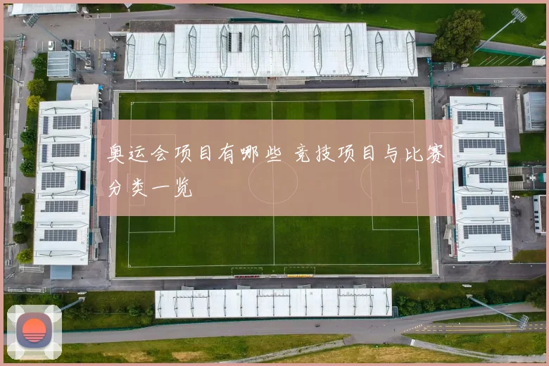 奥运会项目有哪些 竞技项目与比赛分类一览